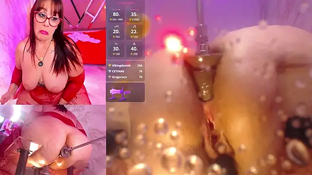 Show modela ErikaMontiel__ na web-kameri