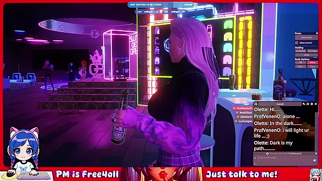 Show modela SonaBoobvelle na web-kameri