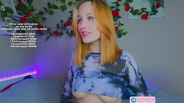 MaryRace Chat XXX in diretta