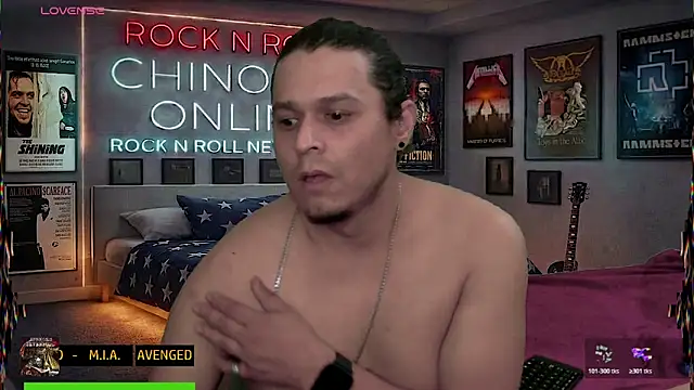 chino_roz Adlı Modelin Web Kamerası Şovu