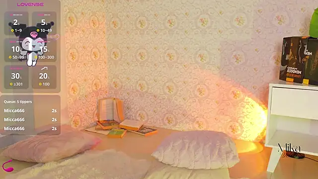 Show webcam de Mikavelvet08