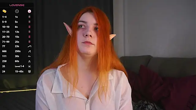 Show de LenoreOlevera na webcam