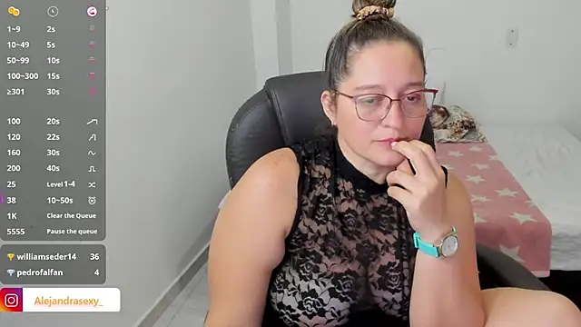 Chat XXX ao vivo de alejandra_milf_