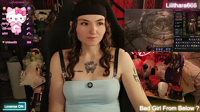Lilithara666 在線直播表演