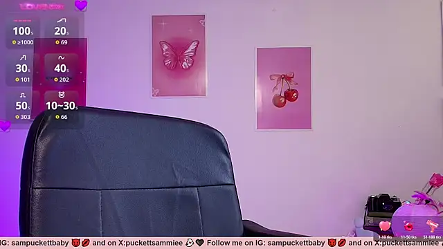 Chat +18 de Sampuckettbaby ao vivo