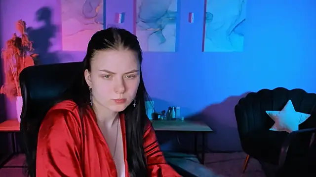 Show modela inga_gree na web-kameri