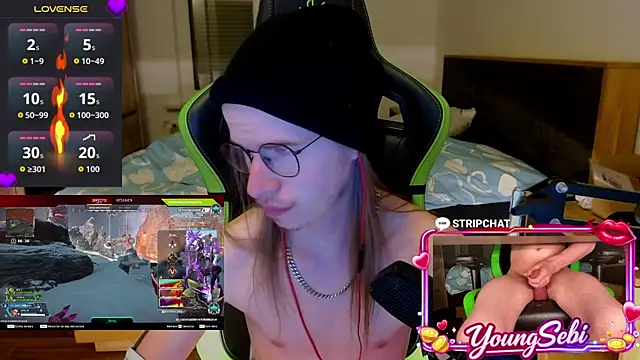 YoungSebi webkamerás műsora