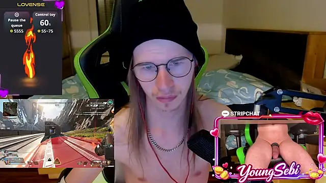 YoungSebi Adlı Modelin Web Kamerası Şovu