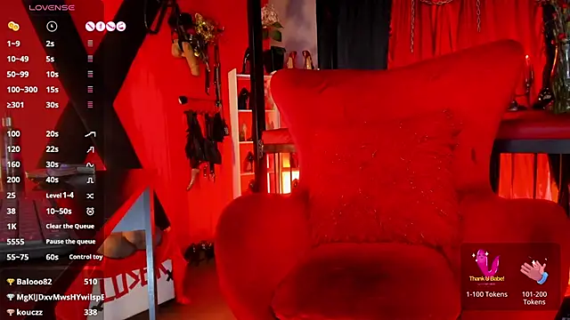 Chat +18 de MistressAndre ao vivo