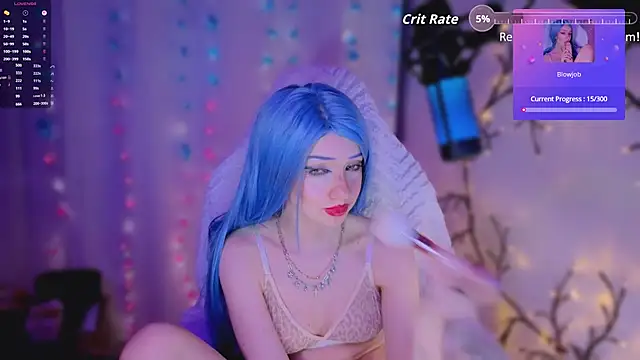 Chat +18 de SapphireEve ao vivo