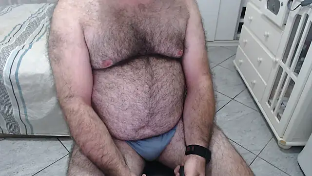 Show de MysterBearMG na webcam