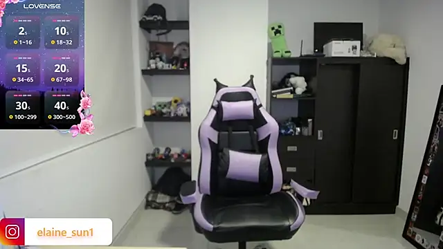 Chat +18 de elaine_sun1 ao vivo