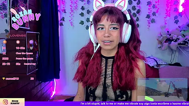 Roxanbunny1 élő XXX-chatje