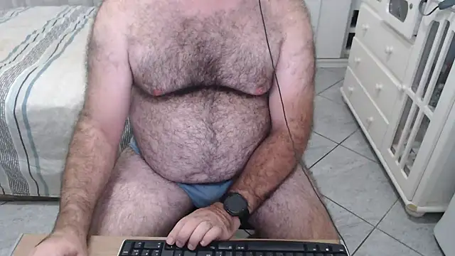 Show de MysterBearMG na webcam