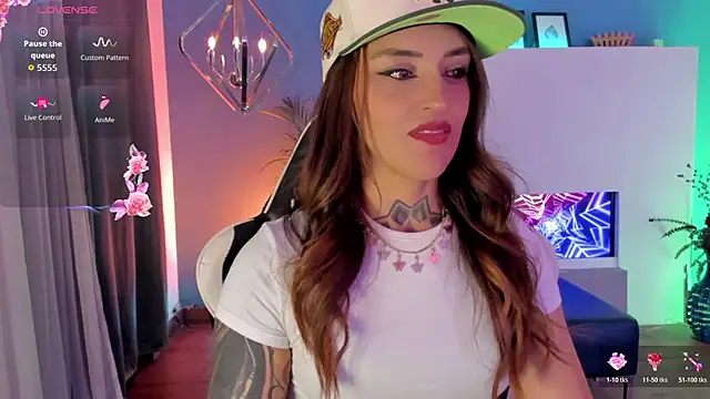 Chatroom XXX en direct de Megan_inked