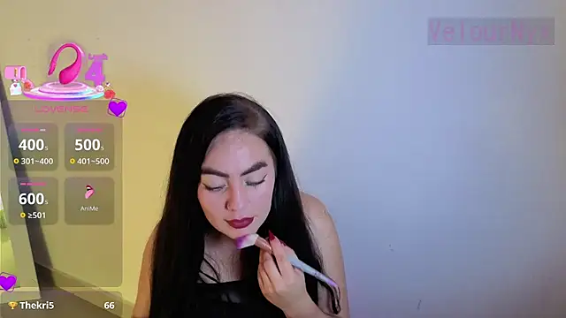 Chat XXX ao vivo de VelourNyx