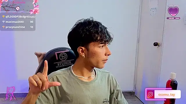 osamu_tay Adlı Modelin Web Kamerası Şovu