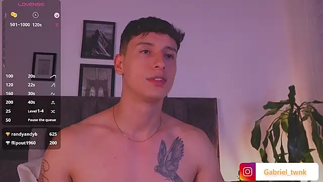Show modela I_Gabriel na web-kameri
