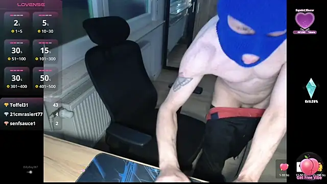 BadBoyMaskedn Webbikameraesitys