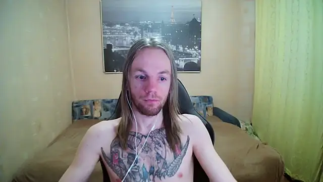 Show modela AdamDickens na web-kameri