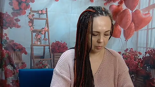 Show modela AminaYasna na web-kameri