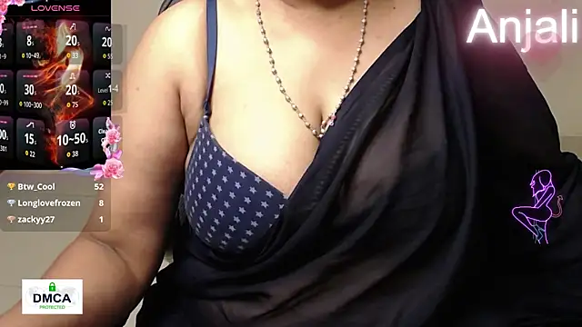 Вебкам-шоу -Naughty-Anjali-