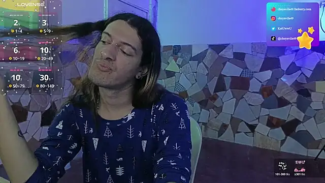 Show de ChuyA49 na webcam