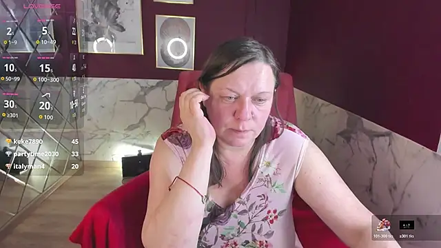 KellyPerfection élő XXX-chatje