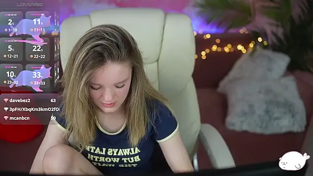 Show de MariaMedow na webcam