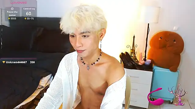 Show modela WildestTwink na web-kameri