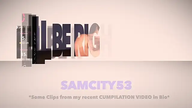 Samcity53x 在線直播表演