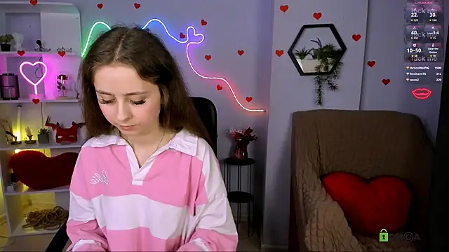 rebecca_smilen Webbikameraesitys