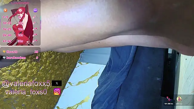 valeriafoxx3 라이브 XXX 채팅