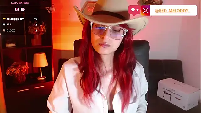 Chatroom XXX en direct de RedMeloddy