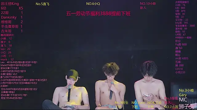 AAA-winnerのウェブカメラショー