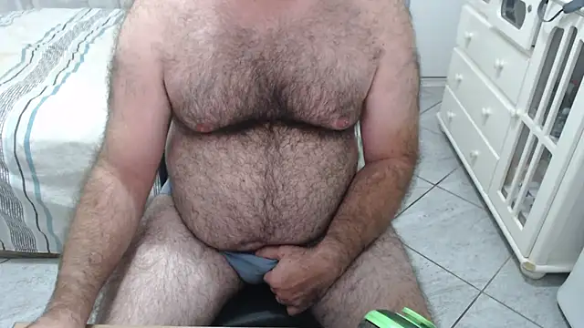 Show de MysterBearMG na webcam