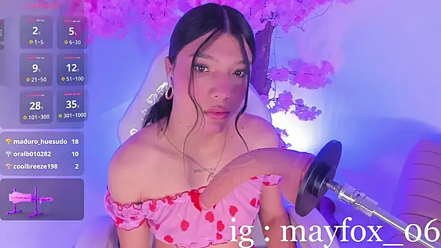 Chat XXX ao vivo de May_Fox_