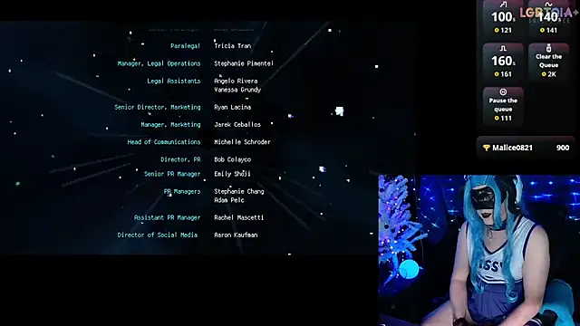 StarshineMoonspark webcam show