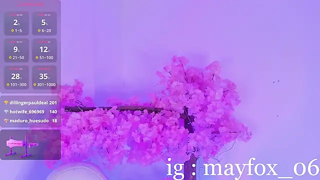 Czat XXX na żywo – May_Fox_