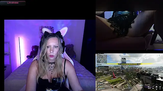 Show modela ArchangelTheFrancaise na web-kameri