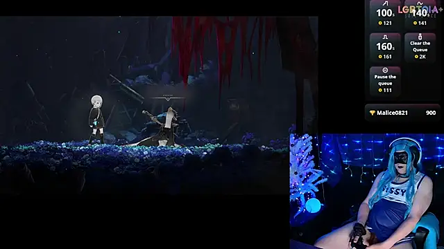 StarshineMoonsparkのウェブカメラショー