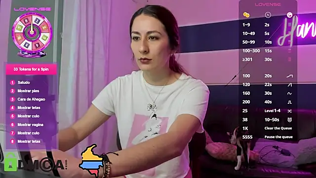 Chat +18 de camiladeluca ao vivo