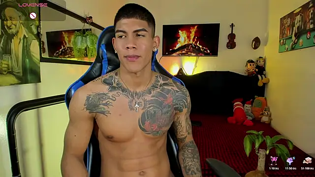 Show de Damian_latinxxx na webcam