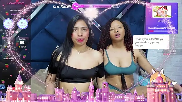 MelanyAndRizooos' Live XXX Chat