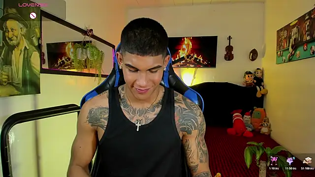 Webkamerová show Damian_latinxxx