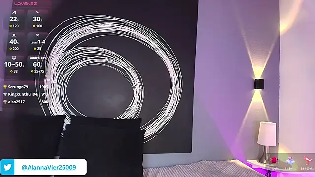 Živý XXX chat AlannaViera