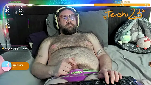 tenshi23strip webkamerás műsora