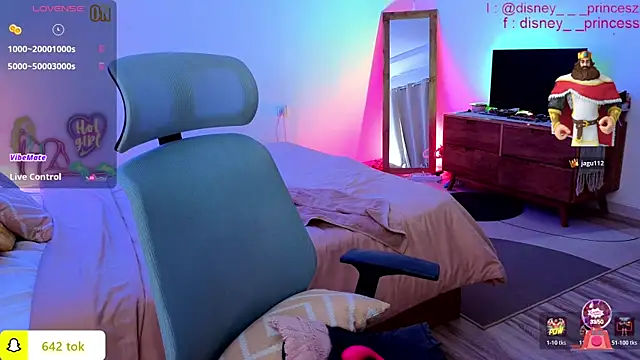 PrincessVS – Live XXX-chat