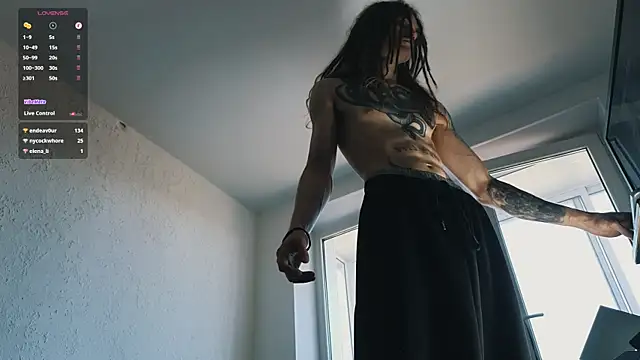 TechnoJesus Adlı Modelin Canlı XXX Sohbeti