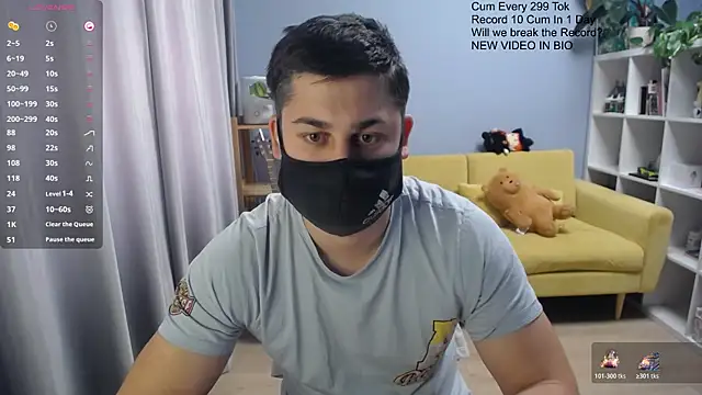 Show de webcam de Tomguys
